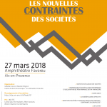 Colloque Les Nouvelles contraintes des sociétés Affiche